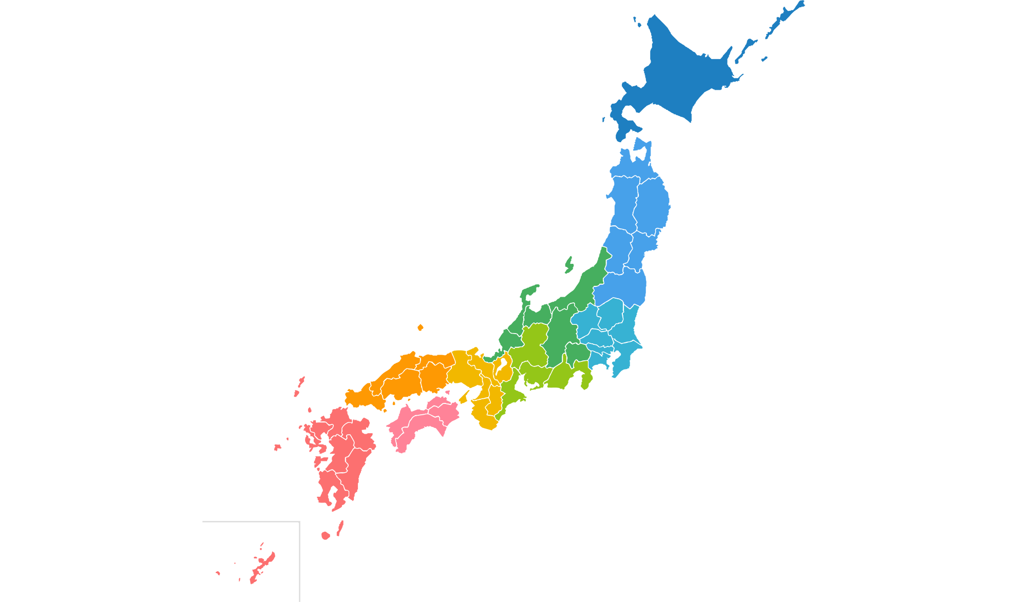 日本地図