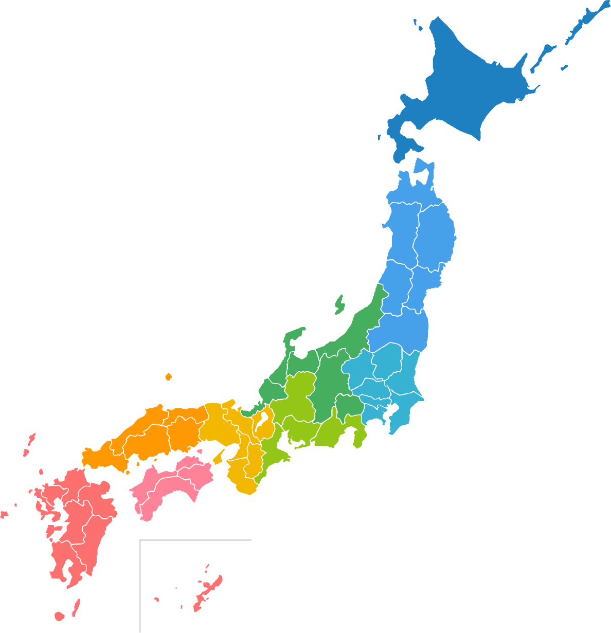 日本地図